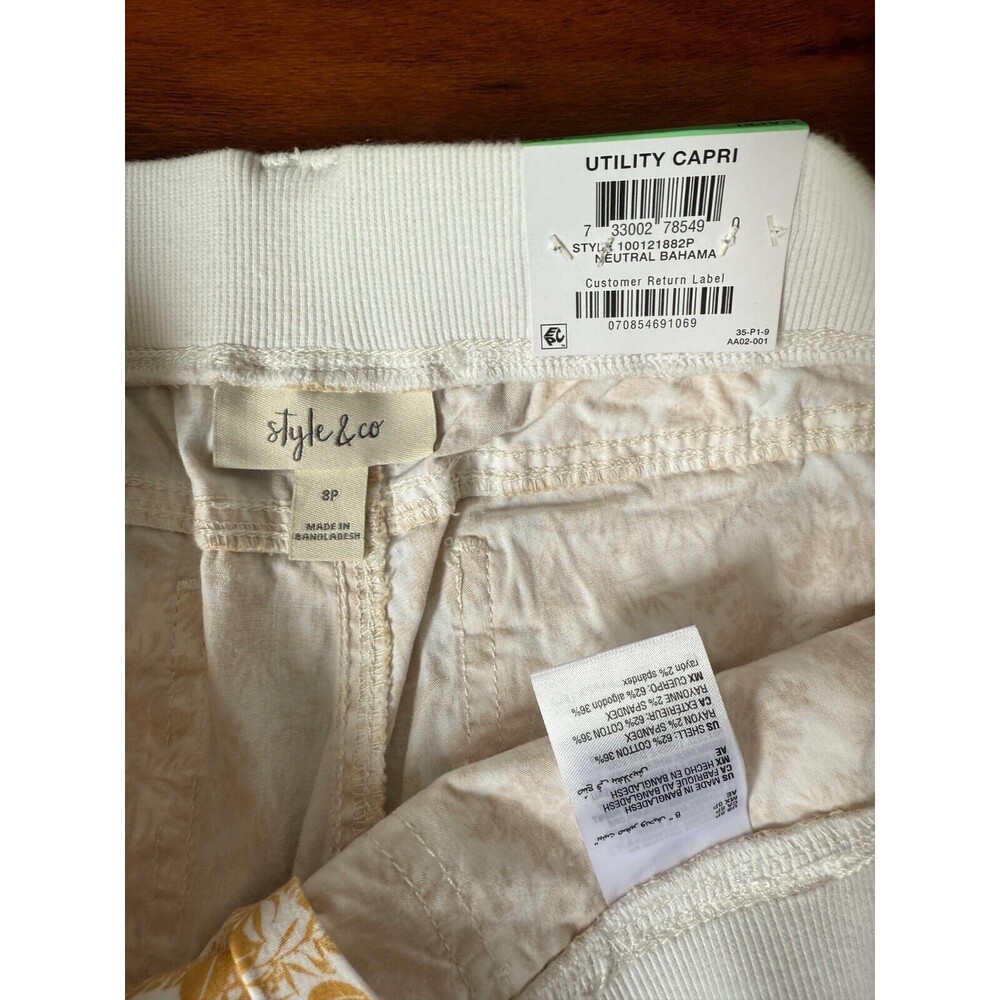 Style & Go Women's Capri 8P - Picture 4 of 5